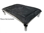 Kuranda Dog Bed - Chewproof - All Aluminum (Silver) - Indoor/Outdoor - Elevated - Bite Proof - Easy to Clean - Dries ly - Heavy Duty Vinyl Fabric
