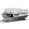 Sportsman 300 Denier 17 ft. to 20 ft. (Beam Width to 104 in.) Gray Pontoon Boat Cover Size PT-2