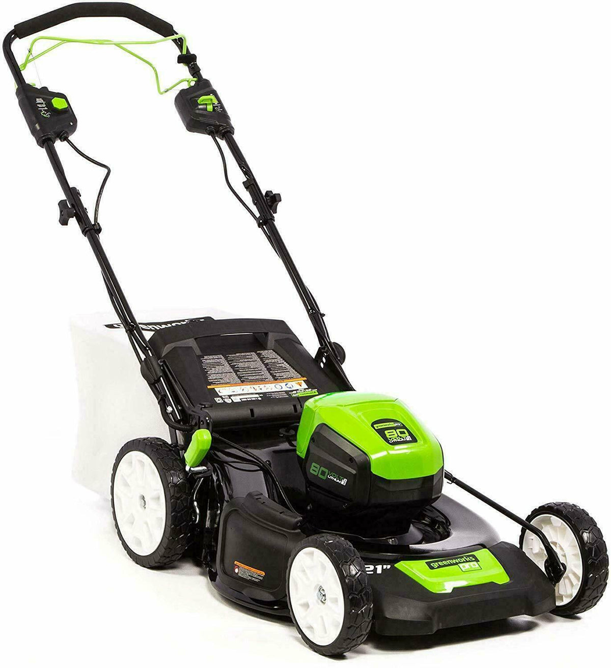 NEW Greenworks PRO 21-Inch 21" 80V Self-Propelled Cordless Lawn Mower No Battery