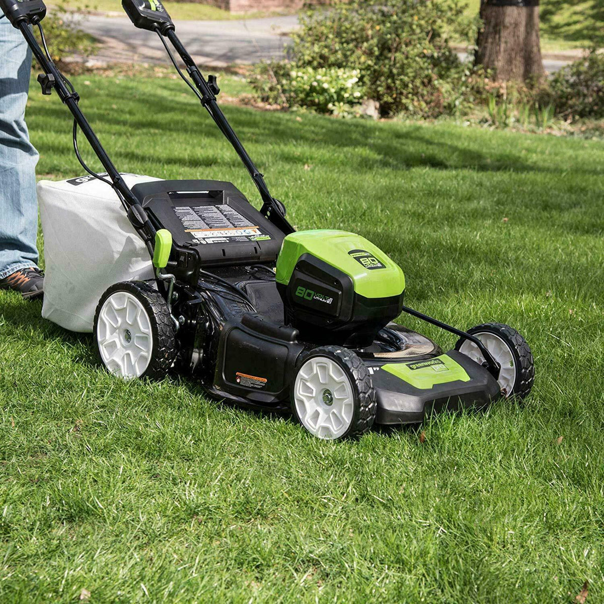 NEW Greenworks PRO 21-Inch 21" 80V Self-Propelled Cordless Lawn Mower No Battery
