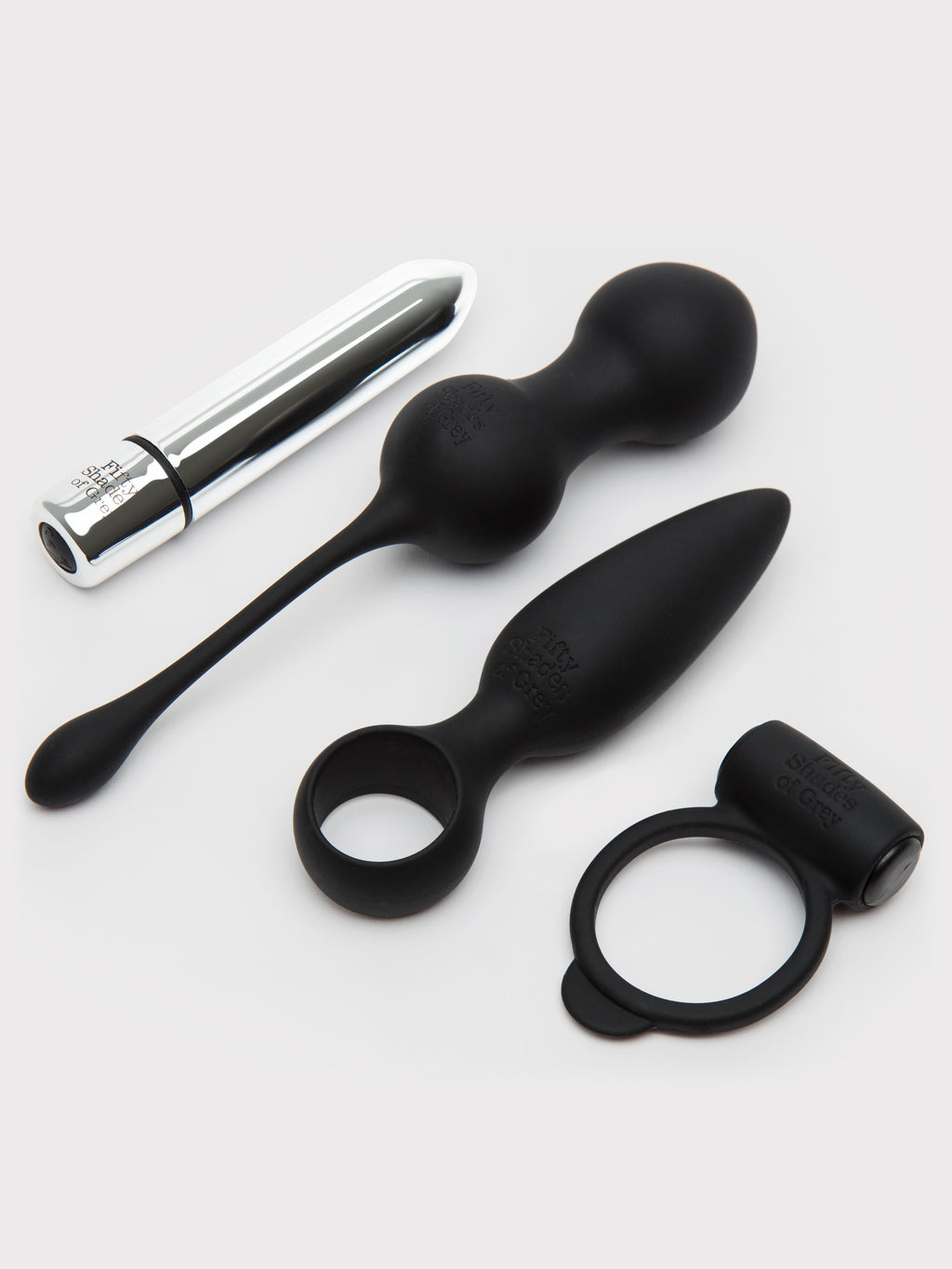 Fifty Shades of Grey Pleasure Overload 10 Days of Play Gift Set, Black