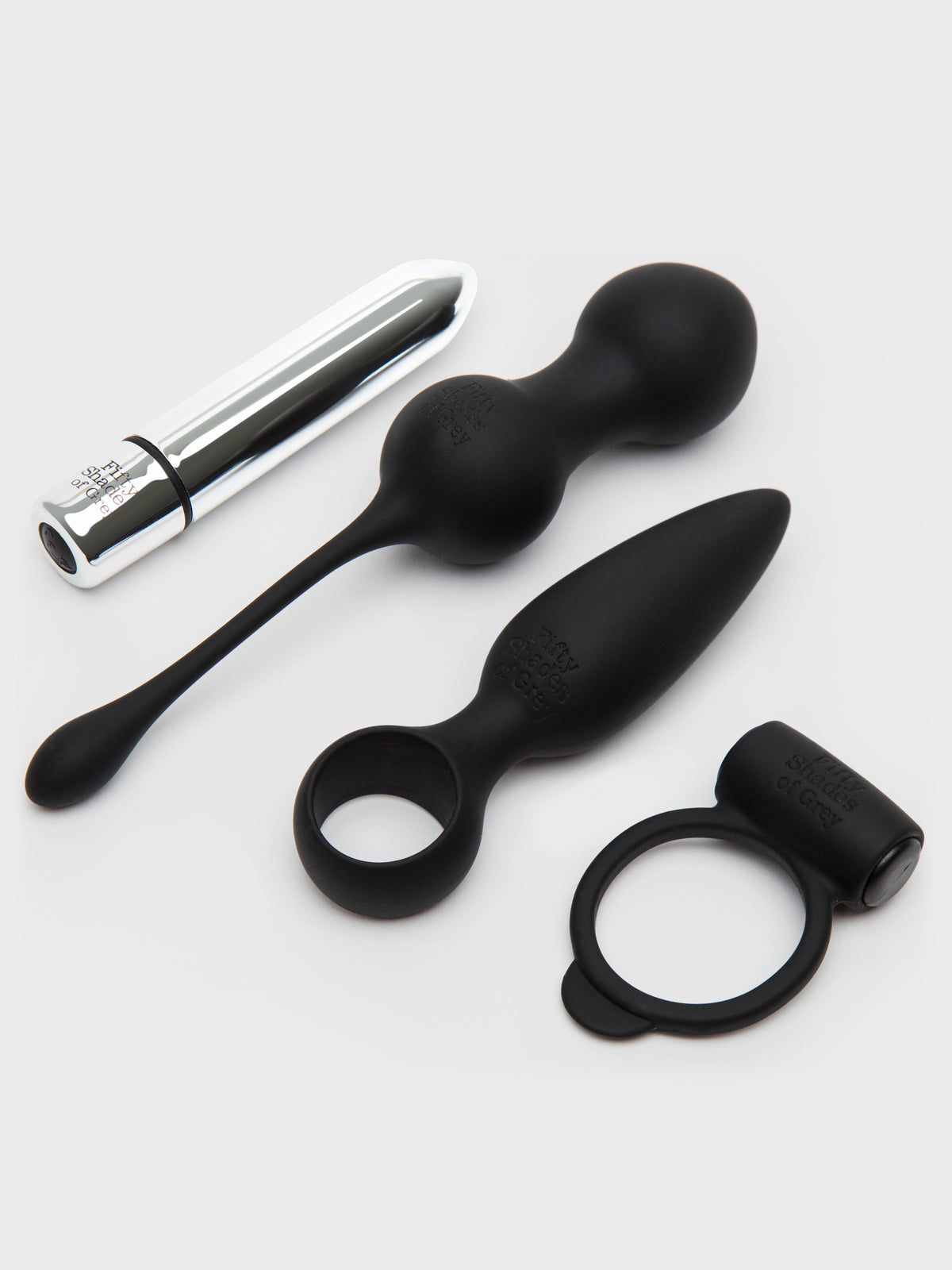 Fifty Shades of Grey Pleasure Overload 10 Days of Play Gift Set, Black