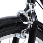 Road Bike 6 Speed 24 Inch 3 Wheel Adult Tricycle Bike Cycling Pedal Cruiser Bicycles