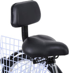Road Bike 6 Speed 24 Inch 3 Wheel Adult Tricycle Bike Cycling Pedal Cruiser Bicycles