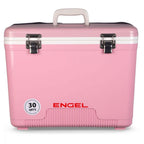 30 qt. 48-Can Lightweight Insulated Cooler Drybox, Pink (2-Pack)