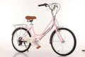 26 Inch Women Bike,Classic Bicycle Retro Bicycle,Cruiser Bike,Pink