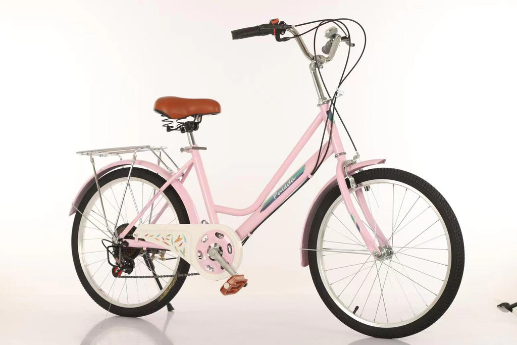 26 Inch Women Bike,Classic Bicycle Retro Bicycle,Cruiser Bike,Pink