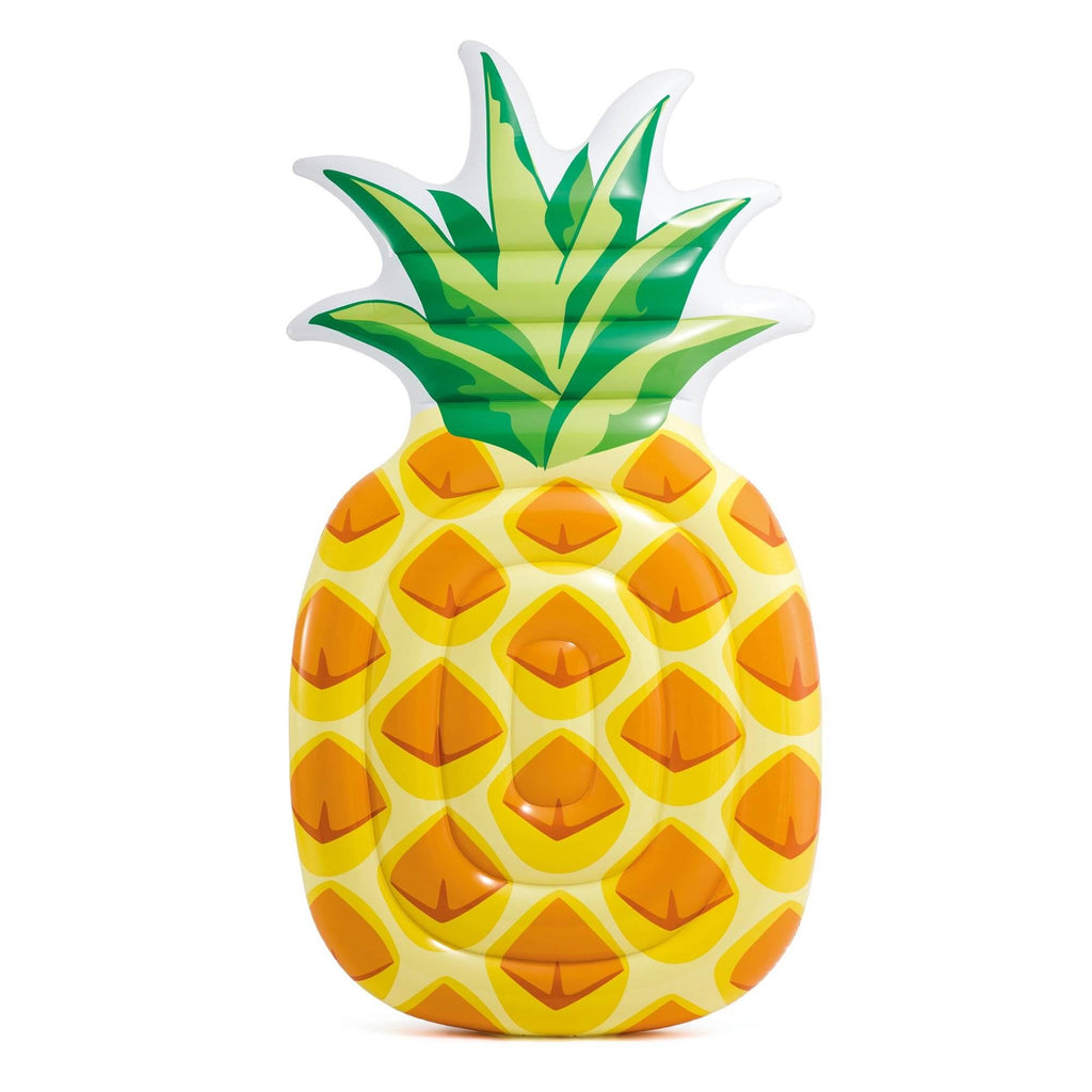 85" x 49" Giant Inflatable One Person Pineapple Pool Float Mat (6 Pack)