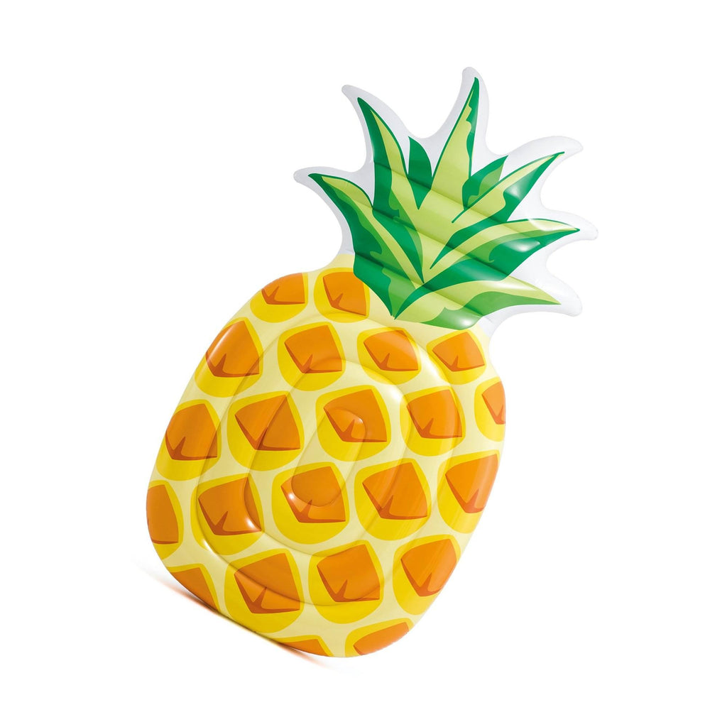 85" x 49" Giant Inflatable One Person Pineapple Pool Float Mat (6 Pack)