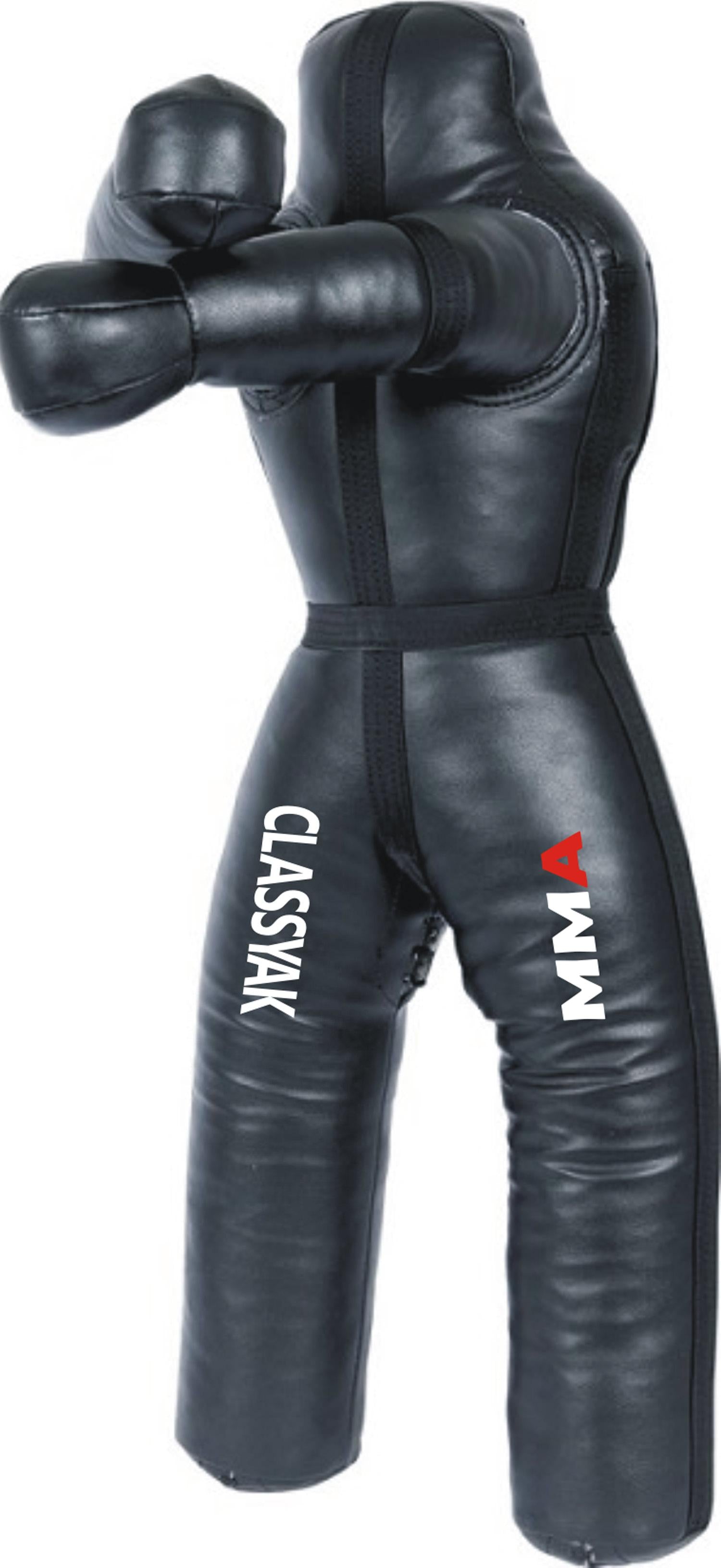 QUADRO MMA Grappling Dummy Standing Position Cross Fita Style Jiu Jitsu Punching Bag Black - 48 inches