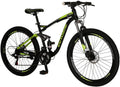 Mountain Bikes Men 27.5 Adult 18 inch Frame (Yellow)