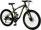 Mountain Bikes Men 27.5 Adult 18 inch Frame (Yellow)