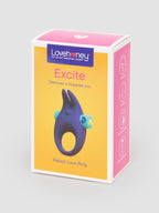 Lovehoney Excite 10 Function Rechargeable Rabbit Love Ring , Purple