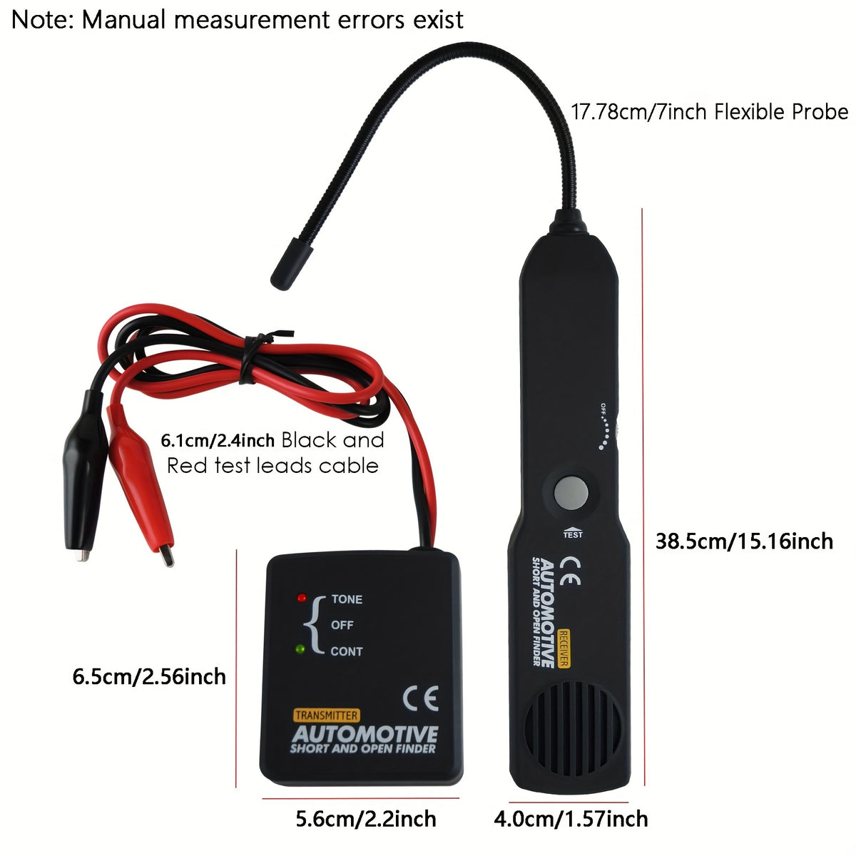 Car Automotive Short & Open Finder EM415PRO Car Short Circuit Detector Car Repair Tool Detector Track The Cables Or Wires
