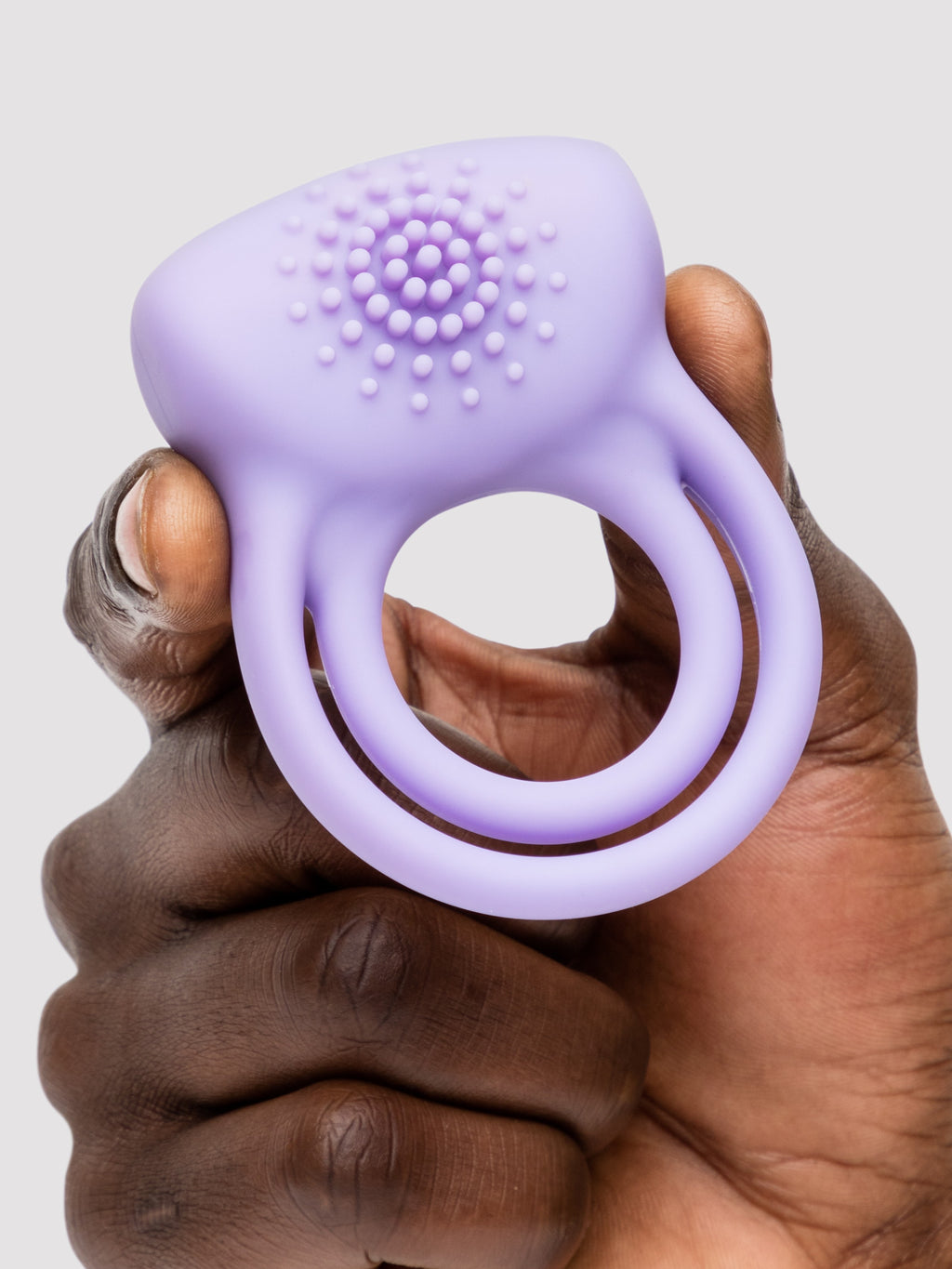 Lovehoney Luxury 12 Function Rechargeable Silicone Love Ring, Purple