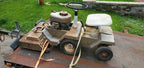 2 Vintage Montgomery Wards Power Kraft 6hp Riding Mower Lawn-Trac