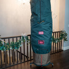 TreeKeeper Large Upright Tree Storage Bag w/ Rolling Tree Stand