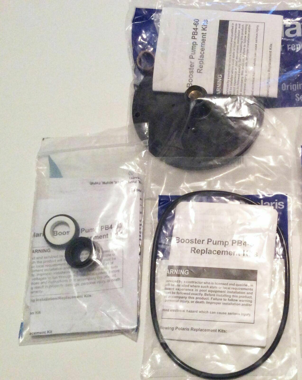 zodiac polaris booster pump pb4-60 impeller r0536400 &amp; pump seal kit