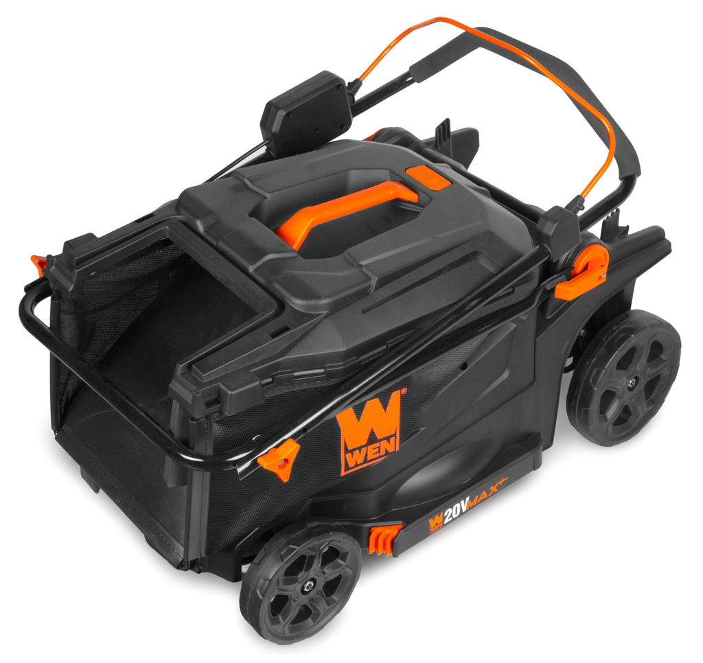20V Max 2-in-1 19-Inch Cordless Brushless Lawn Mower and Mulcher with Two 5Ah Batteries and Dual Port Charger (20839)