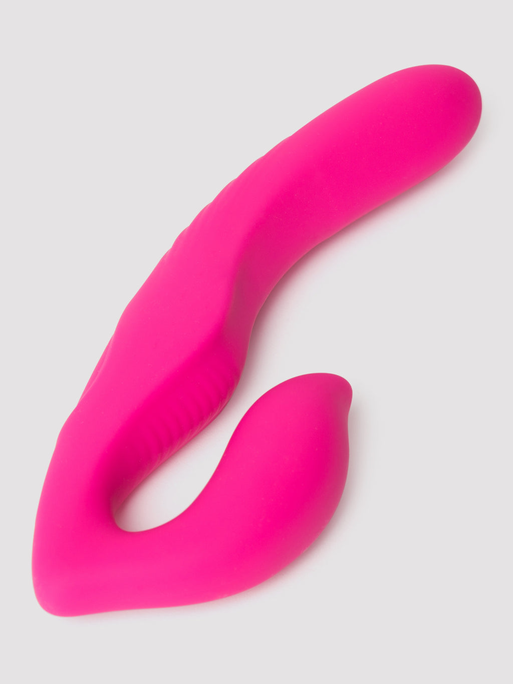 Lovehoney Double Down Rechargeable Remote Control Vibrating Strapless Strap-On , Pink