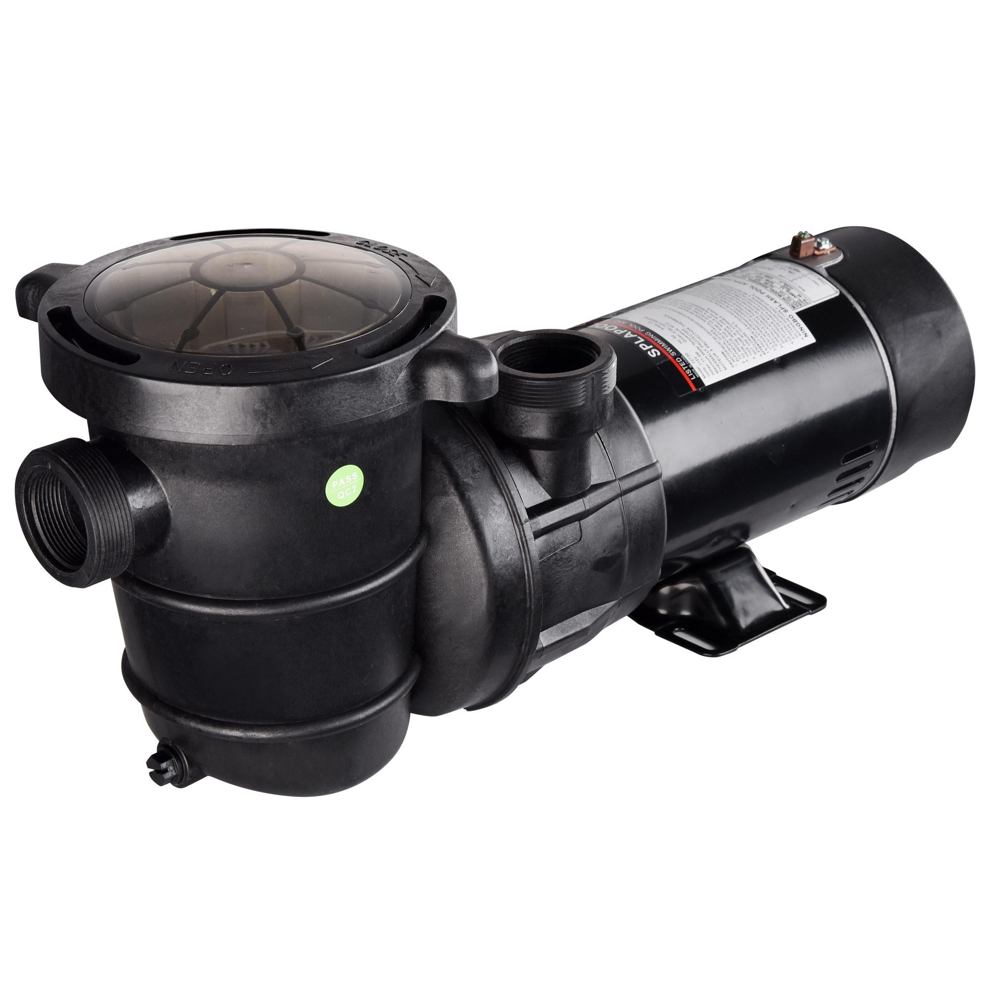 yescom 1.5 hp 4980gph above ground swimming pool water pump strainer