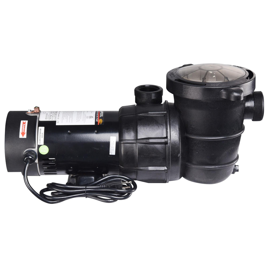 yescom 1.5 hp 4980gph above ground swimming pool water pump strainer