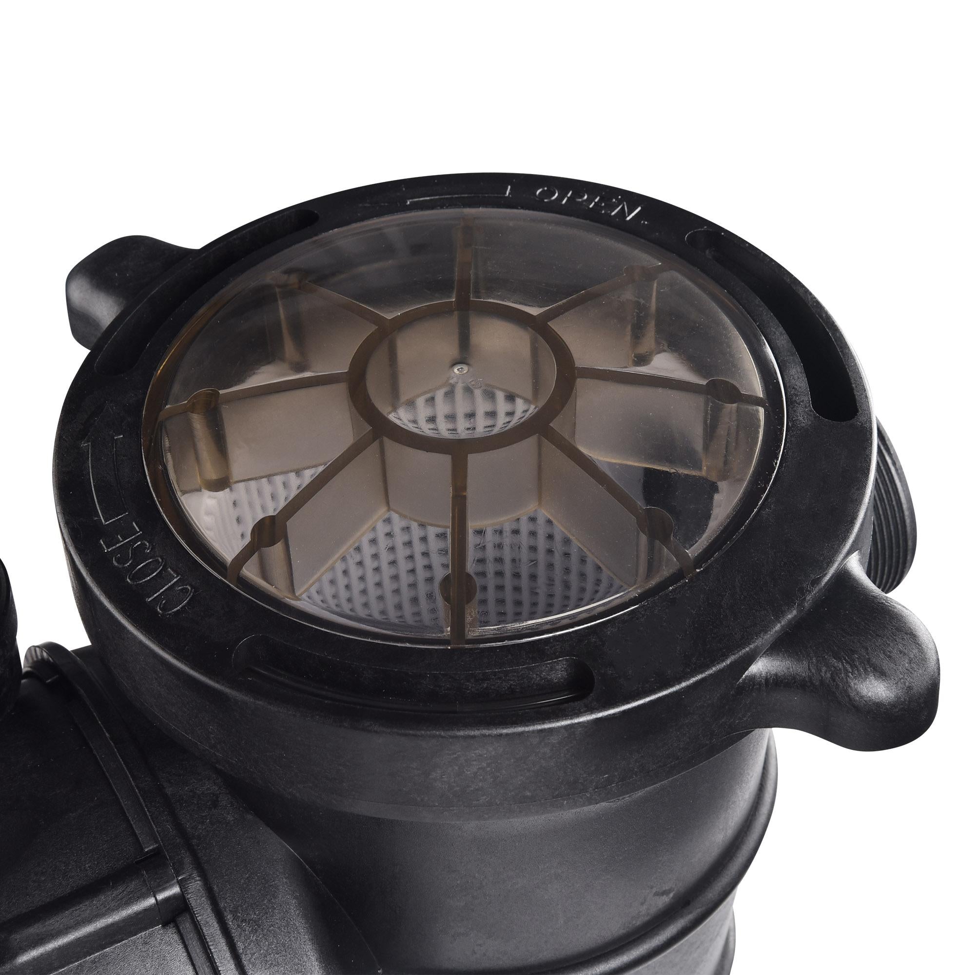 yescom 1.5 hp 4980gph above ground swimming pool water pump strainer