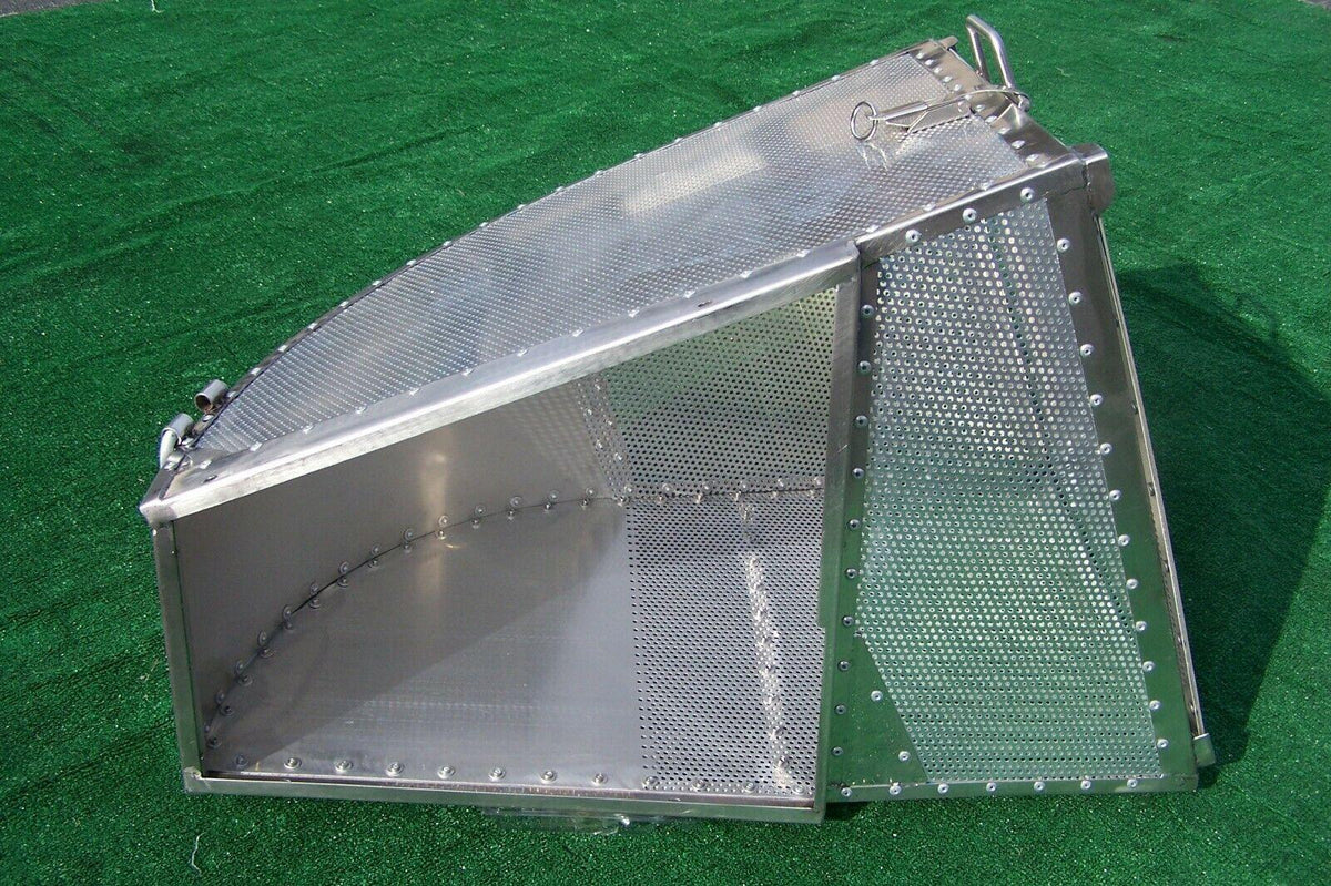 Evolution Rider 36" 48" 52" Stainless/Aluminum Grass Catcher-RMM-OBS4/DP