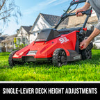 PWR CORE 40 Brushless 40V 20-Inch Self-Propelled Mower Kit, Includes 6.0Ah Battery and Auto PWR JUMP Charger - SM4910C-11