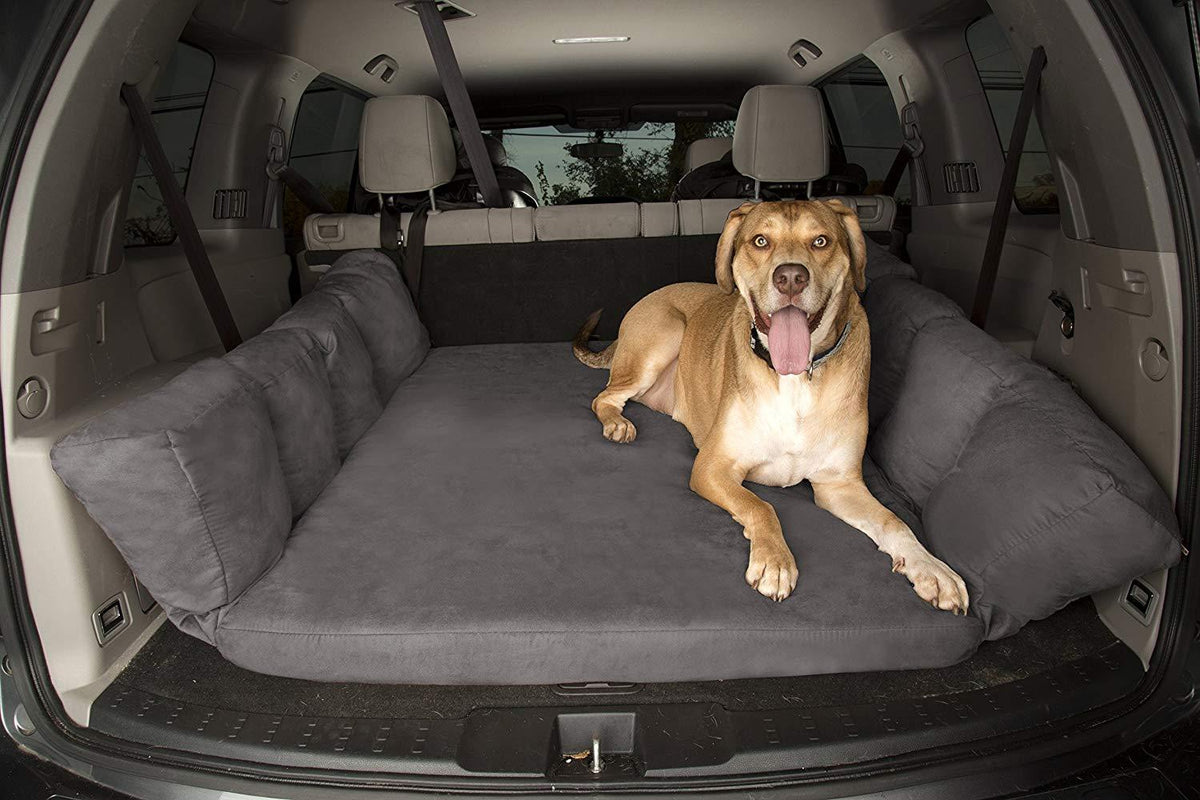 Big Barker Backseat Barker: SUV Edition (Orthopedic Shock-Absorbing Dog Bed for Back of Sport Utility Vehicles)