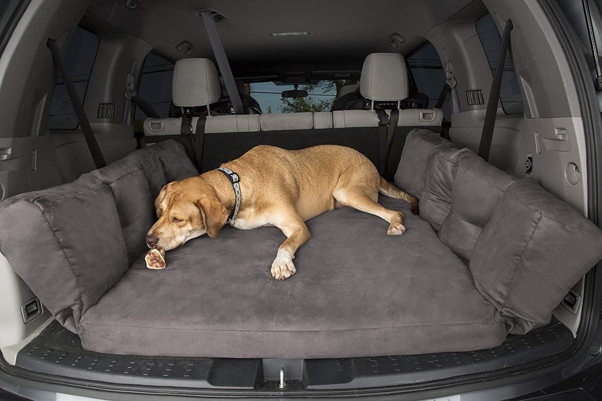 Big Barker Backseat Barker: SUV Edition (Orthopedic Shock-Absorbing Dog Bed for Back of Sport Utility Vehicles)
