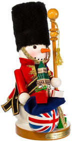 Kurt Adler 13.25-Inch Steinbach Great Britain Snowman Nutcracker