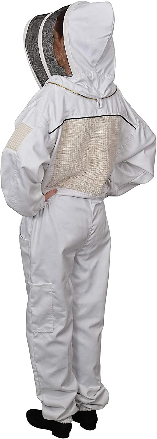 humble bee 431 ventilated beekeeping suit with fencing veil