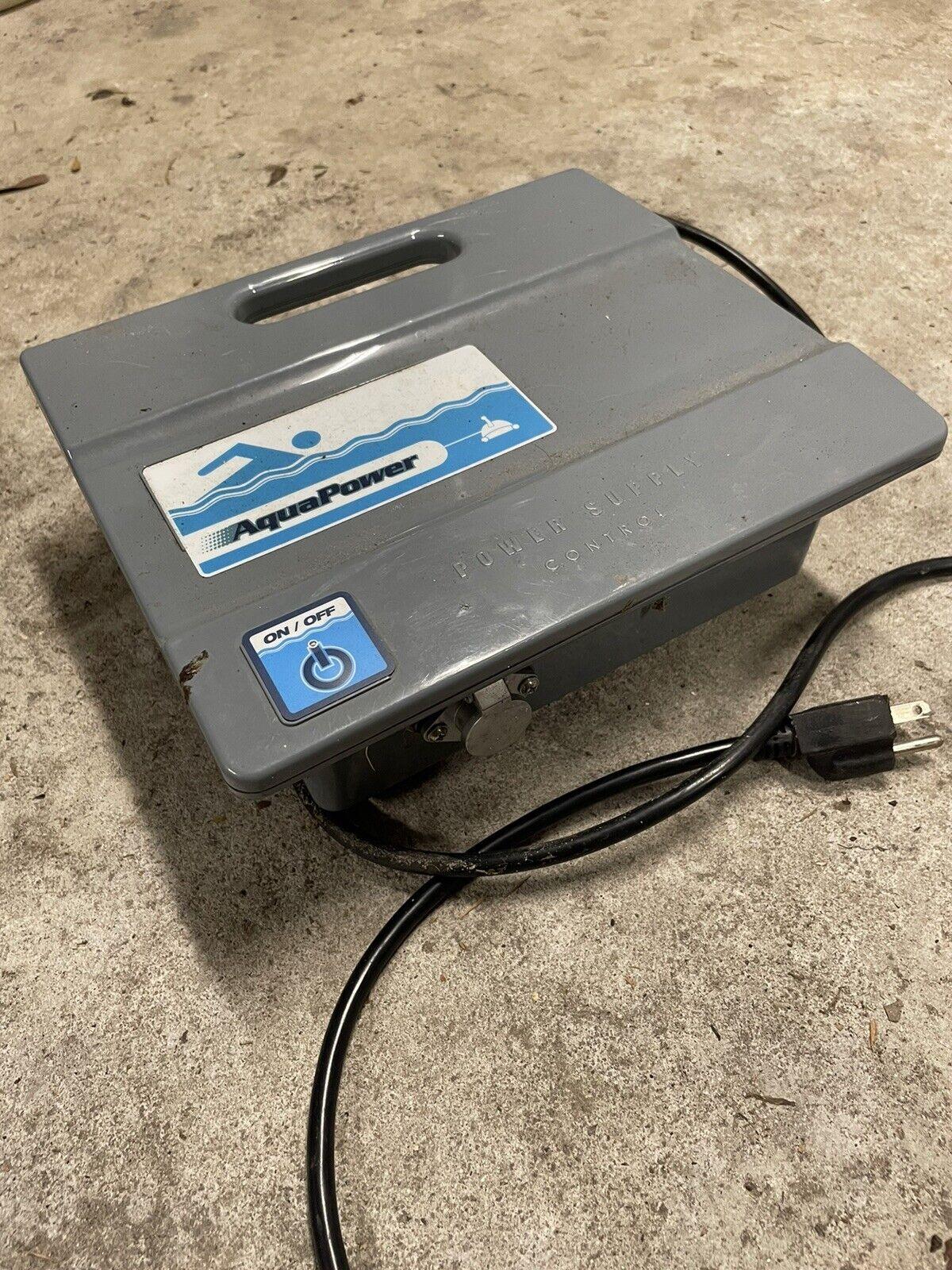 blue diamond aquabot pool cleaner power supply