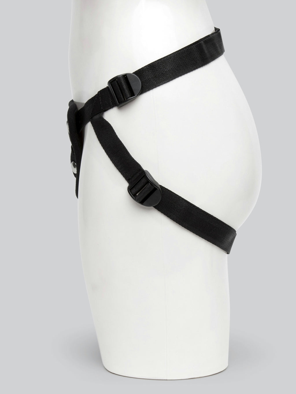 Bondage Boutique Lace Strap-On Harness, Red