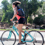 reezero Pave n' Trail Women's 7-Speed Hybrid Bike, 700c Wheels/ 17" Frame, Mint Green with Brown Seat and Grips, One Size