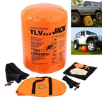 4 Ton Exhaust Pump Dual Inflatable Air Jack Car Truck SUV Off-road Rescue Kit