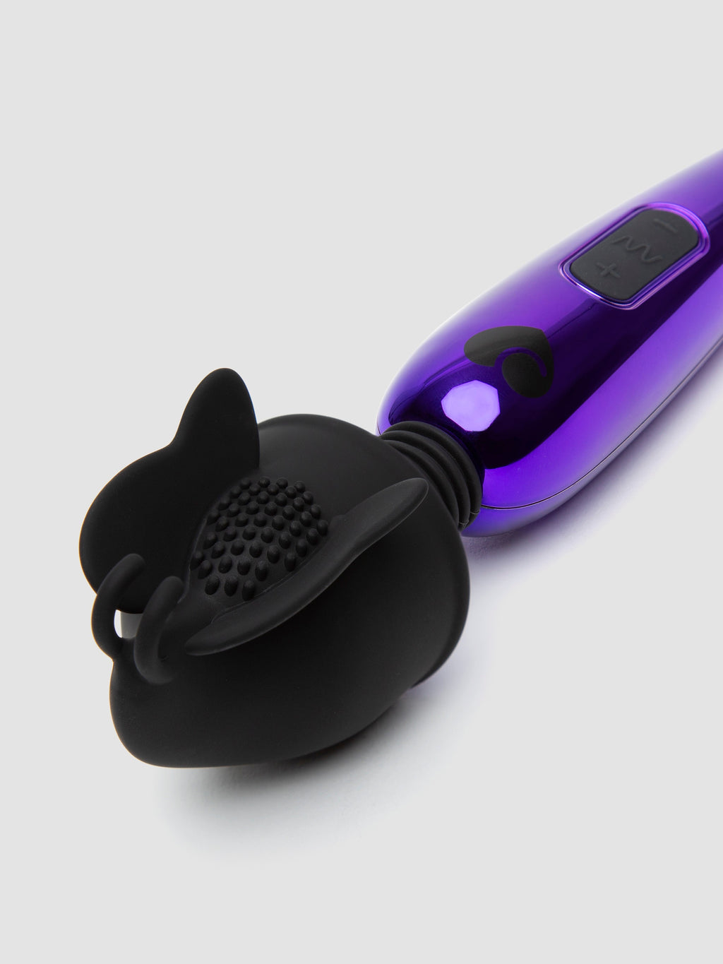Lovehoney Purple Power Mini Massage Wand Vibrator Kit (4 Piece), Purple