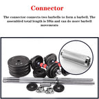 YOHOME PRODUCTS Men's Paint Dumbbell Fitness Sporting Goods Weightlifting Barbell Combination 50kg Set Paint Dumbbell Set