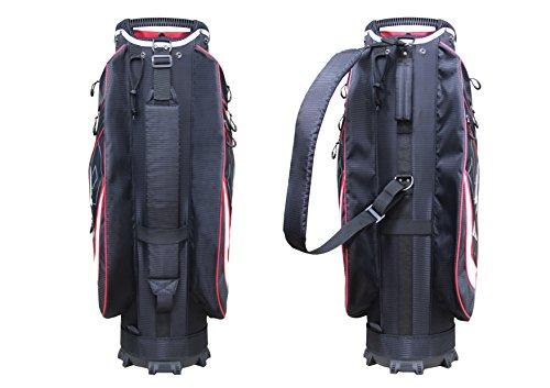 Eagole Super Light Golf Cart Bag,14 way Top and Full Length Divider ,10 Pockets (Black)