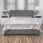 Heated Electric Blanket with SensorSafe, Queen, Soft Grey
