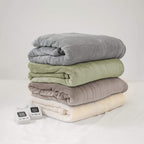 Heated Electric Blanket with SensorSafe, King, Soft Grey
