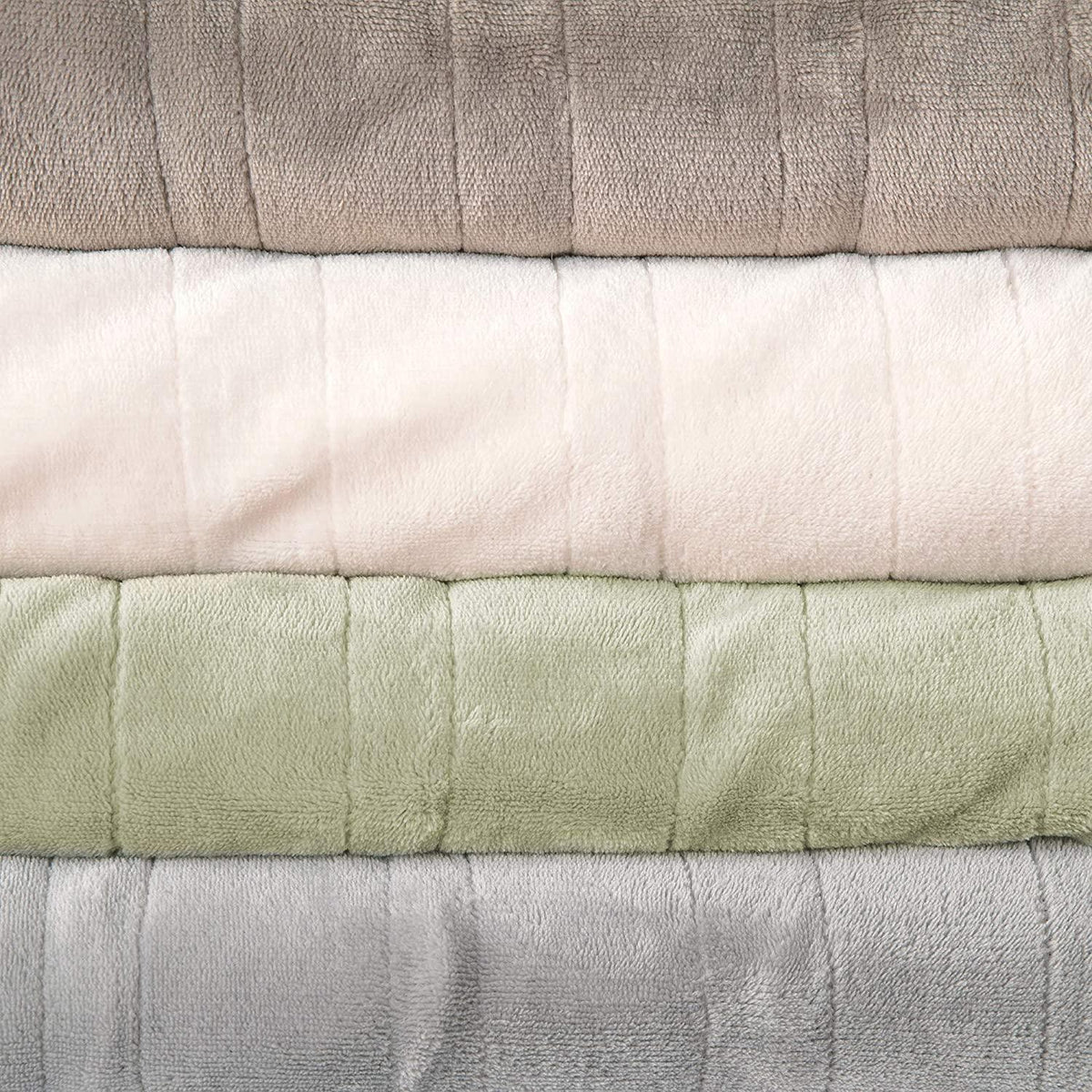 Heated Electric Blanket with SensorSafe, Queen, Soft Grey