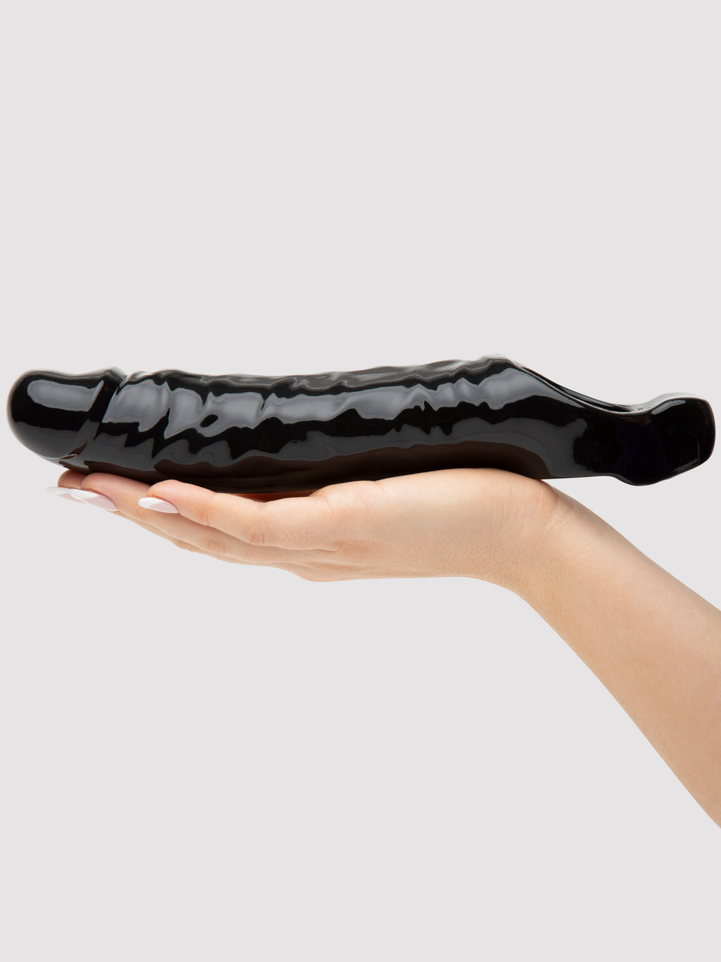 Lovehoney Mega Mighty 3 Extra Inches Penis Extender with Ball Loop, Black | Black