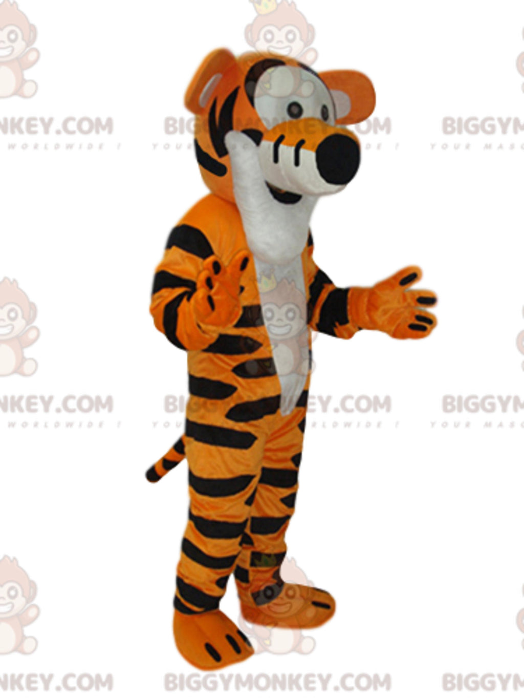 Tigger BIGGYMONKEYmascot costume, from the Winnie The Pooh universe