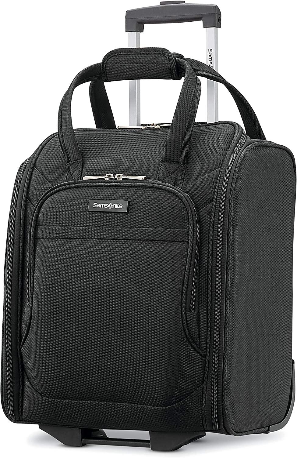 Ascella X Softside Luggage, Black, Underseater
