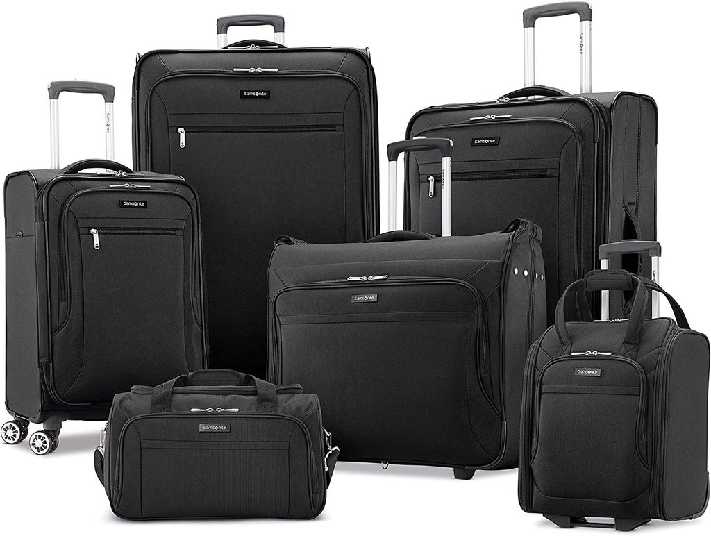 Ascella X Softside Luggage, Black, Underseater