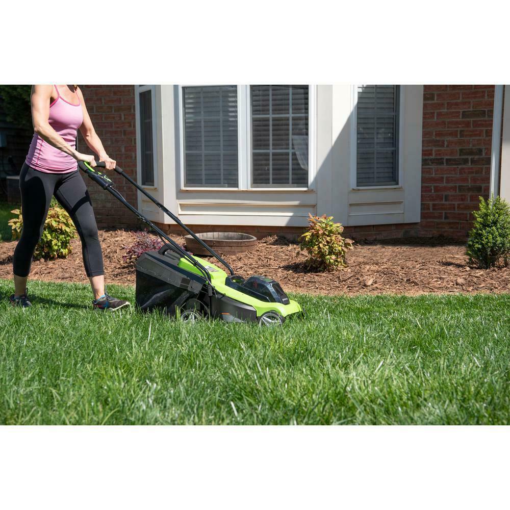 Greenworks Lawn Mower 24-Volt Lithium-Ion Cordless Walk Behind Battery Charger