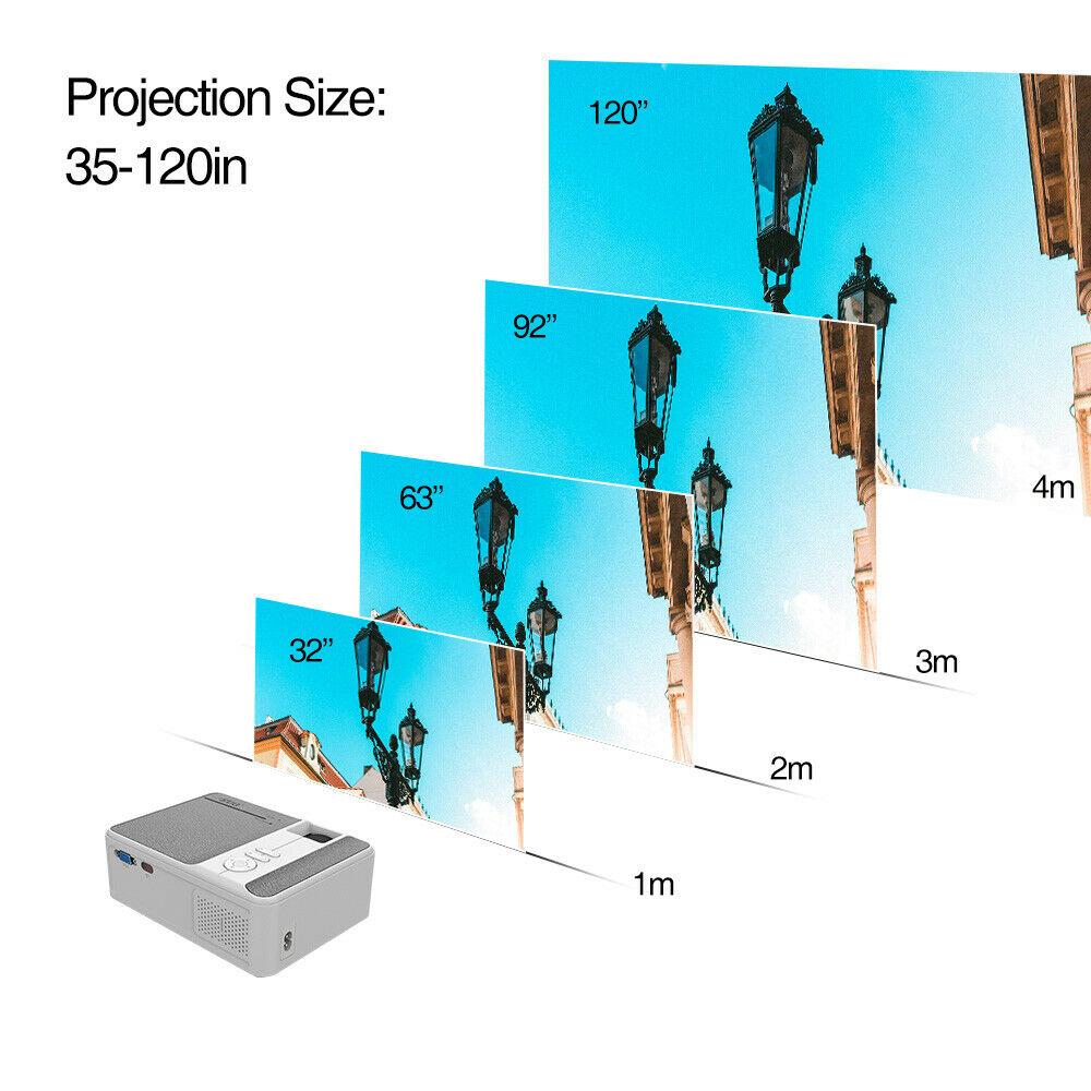smart android projector full hd wifi wireless proyector movie blue tooth hdmi tv
