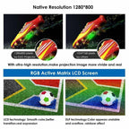 smart android projector full hd wifi wireless proyector movie blue tooth hdmi tv